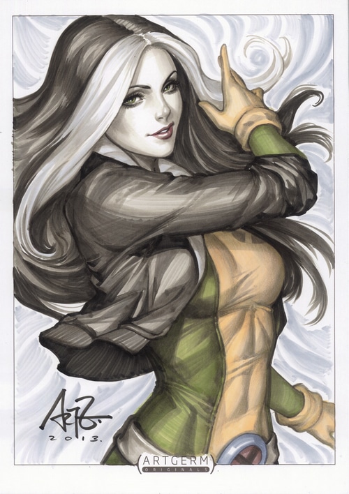 Artgerm's Rogue from Marvel Comics X-Men