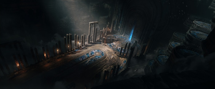 4K Fantasy Temple by Egor Poskryakov
