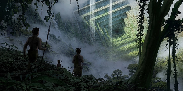 Explorers discover ancient jungle ruins with waterfalls