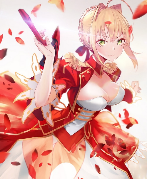 Nero Claudius from Fate/Extra artwork