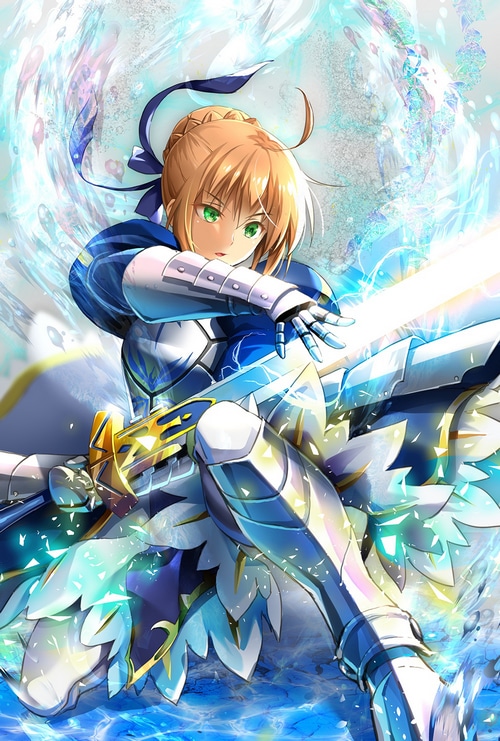 Artoria Pendragon Saber from Fate Series