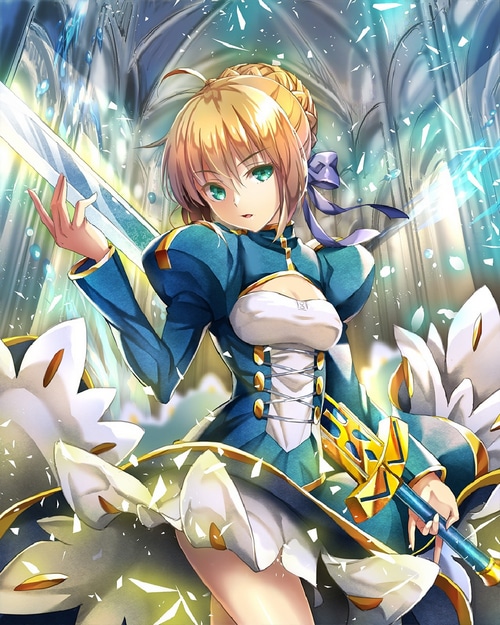 Saber Artoria Pendragon from Fate/Grand Order