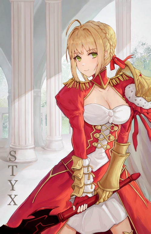 Nero Claudius from Fate/Grand Order artwork