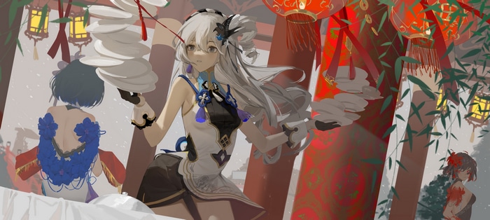 Bronya Zaychik and friends in Honkai Impact 3rd