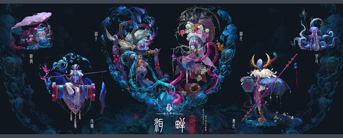 GGAC Fantasy Art: Sea Creatures and Figures
