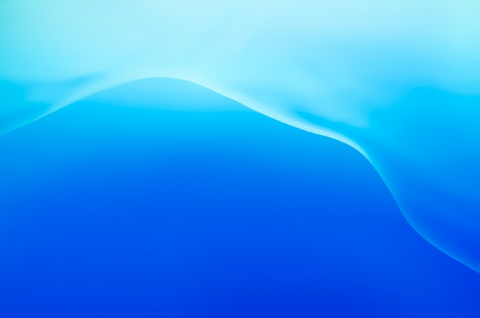 Abstract soft gradient with blue and light blue waves