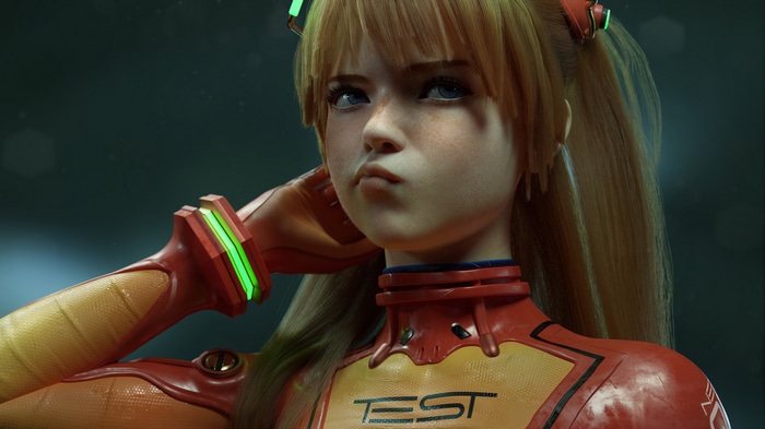 Asuka Langley Soryu from Evangelion