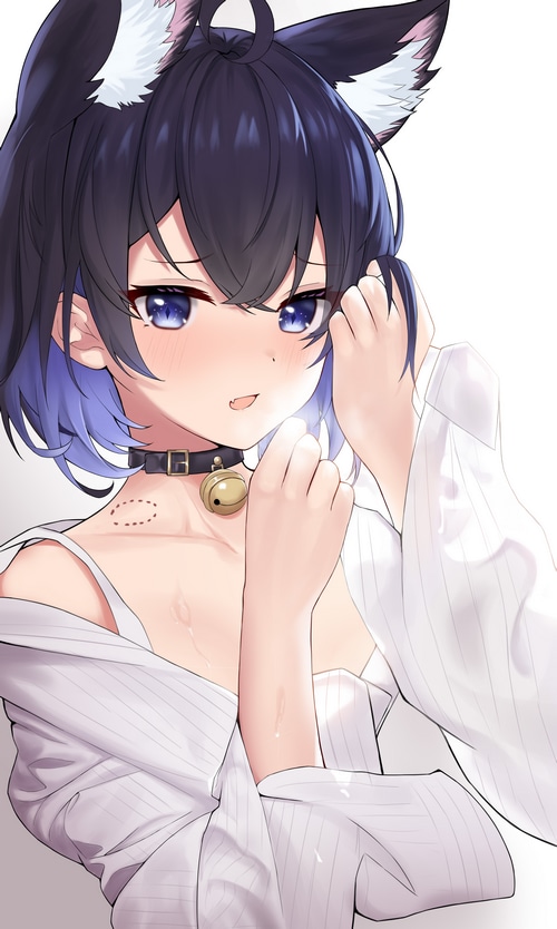 Seele Vollerei with cat ears and collar