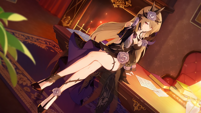 Honkai Impact Fallen Rosemary Rita Rossweisse