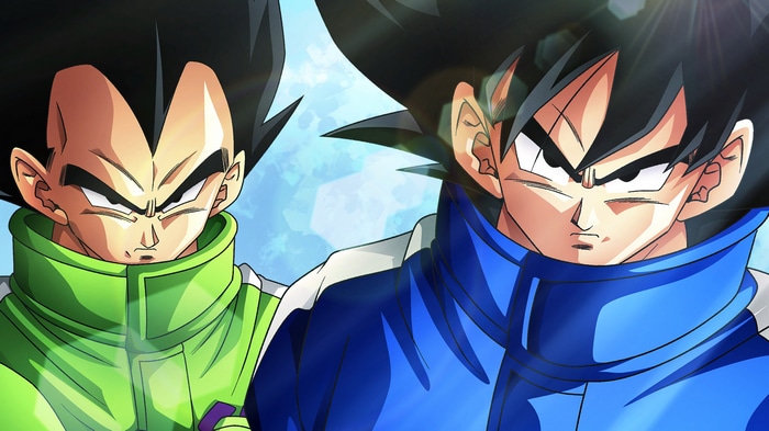 Goku and Vegeta from Dragon Ball Super