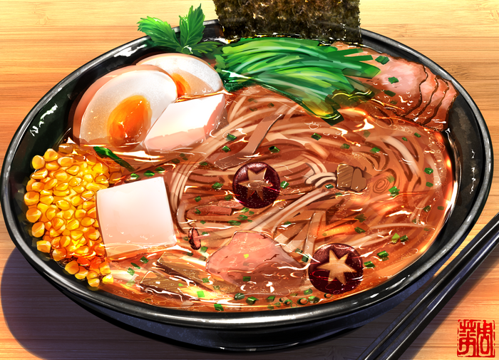 Shokugeki no Souma Ramen Bowl