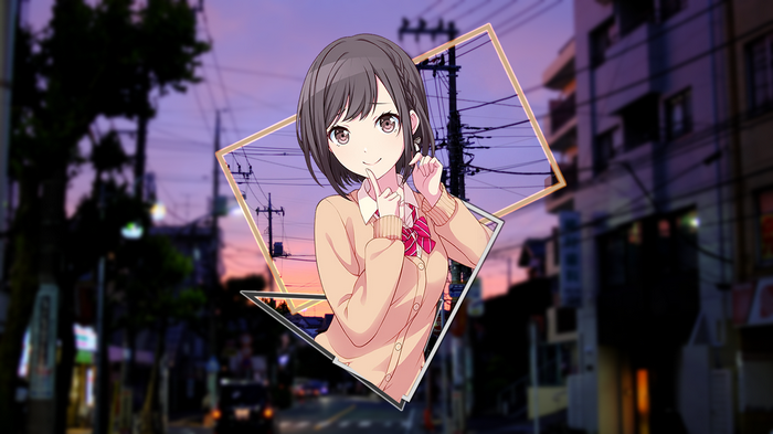 Project Sekai: Colorful Stage! Girl in a school uniform