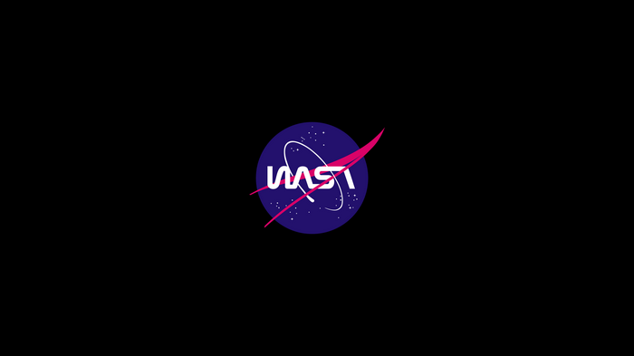 NASA logo with stars and swoosh