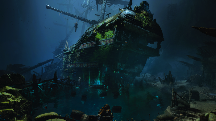 Shadow of the Tomb Raider shipwreck