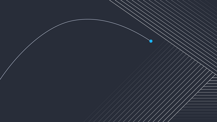4K Abstract Geometry with Blue Dot