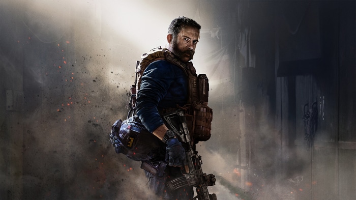 4K Call of Duty Soldier with Weapon