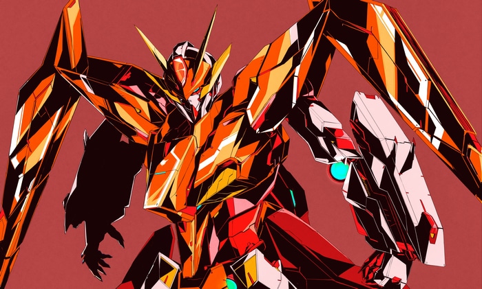 Arius Gundam from Mobile Suit Gundam 00