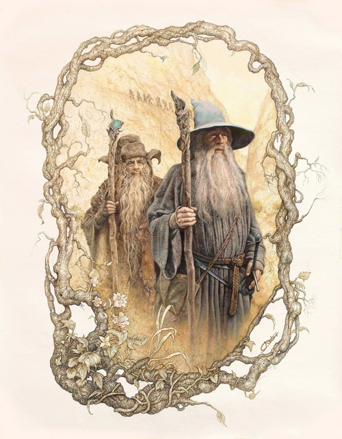 Gandalf and Radagast the Brown in Middle-earth