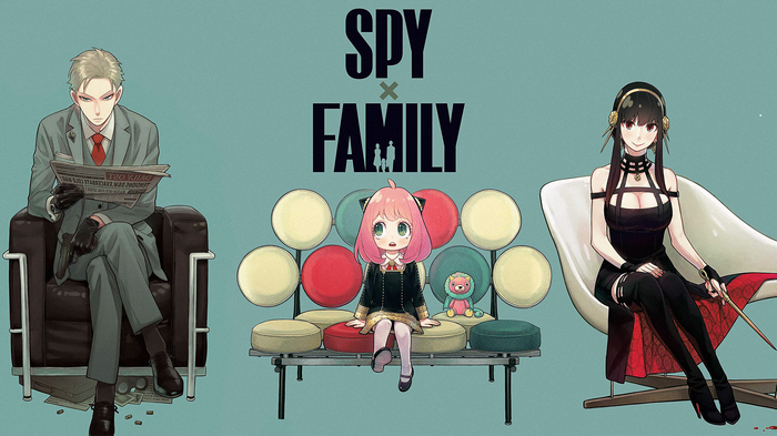 Spy x Family Anya, Loid, and Yor Forger
