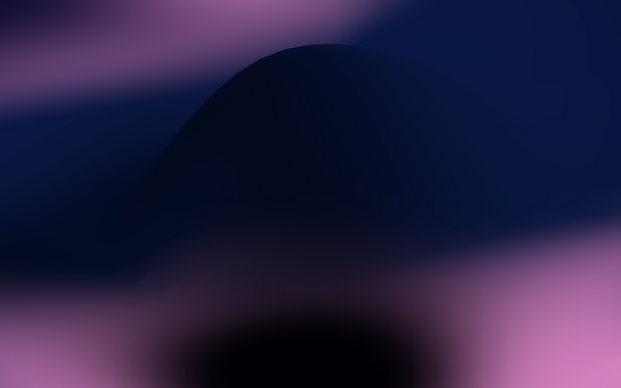 Abstract blurred gradient with pink and dark blue hues