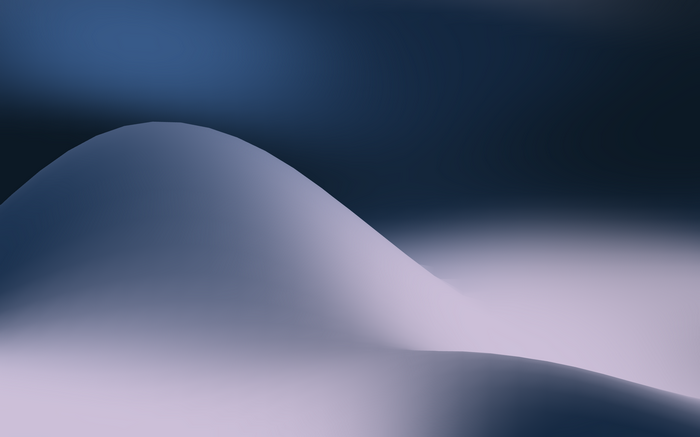 Abstract gradient with blurred shapes