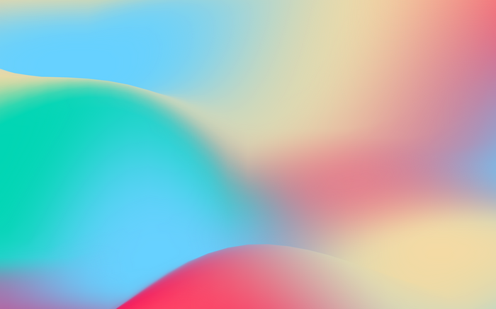 Abstract gradient with cyan and pink hues