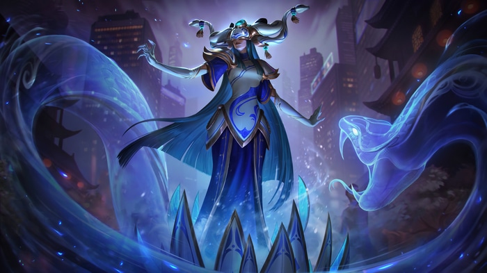 4K League of Legends Porcelain Lissandra