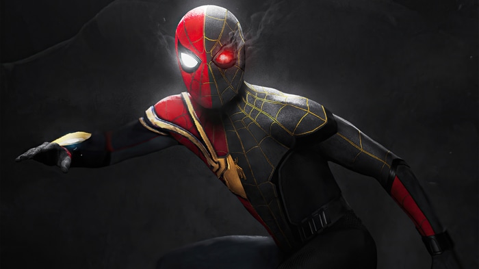 4K Spider-Man: No Way Home Black Suit