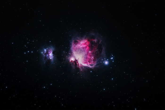The Orion Nebula in Space