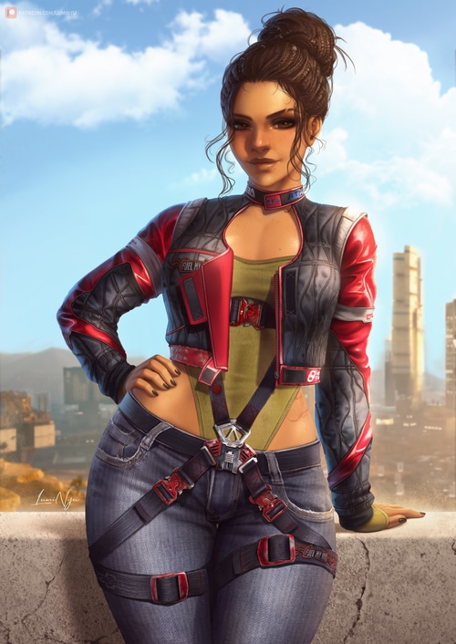 Panam Palmer from Cyberpunk 2077 fan art
