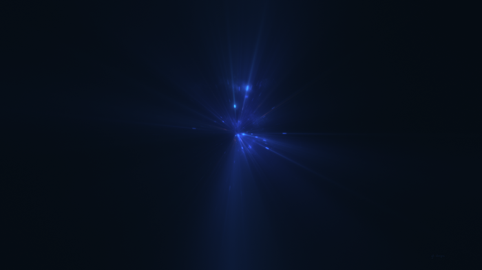 4K Abstract Blue Light Burst