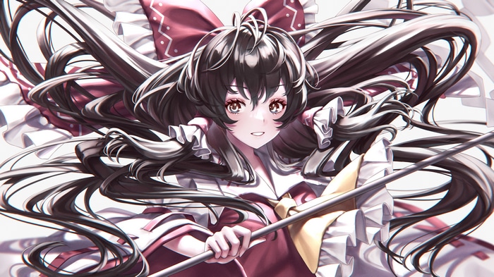 4K Touhou: Hakurei Reimu Artwork