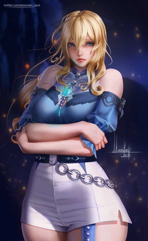 Jean from Genshin Impact fan art