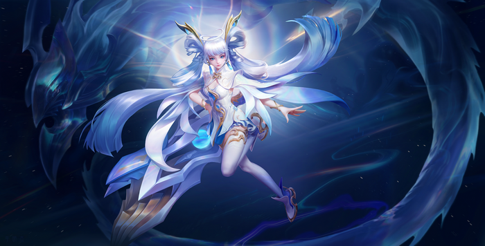 4K Honor of Kings: Lunar Dragon Goddess