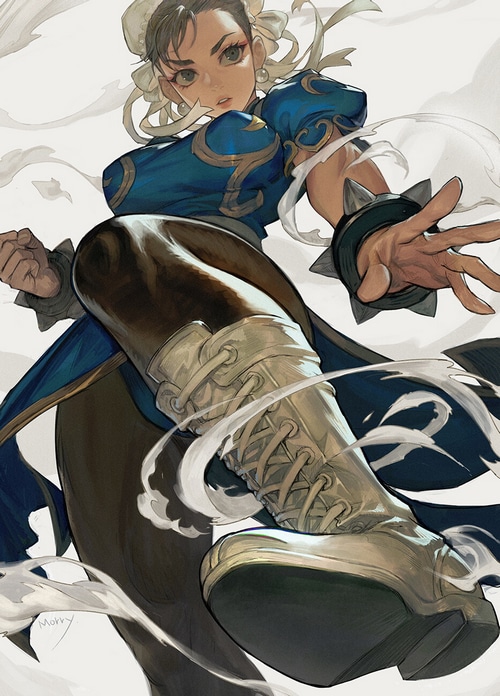 Chun-Li from Street Fighter by Morry
