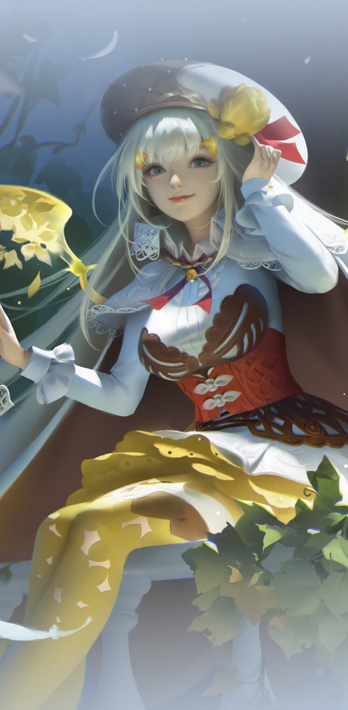 Yuanyuan Wang with Feathers and Magic