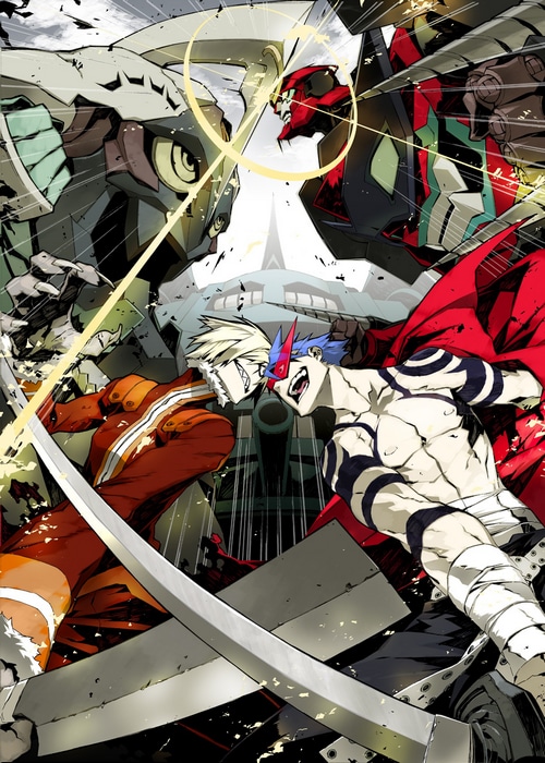 Tengen Toppa Gurren Lagann Anime Boys Fighting