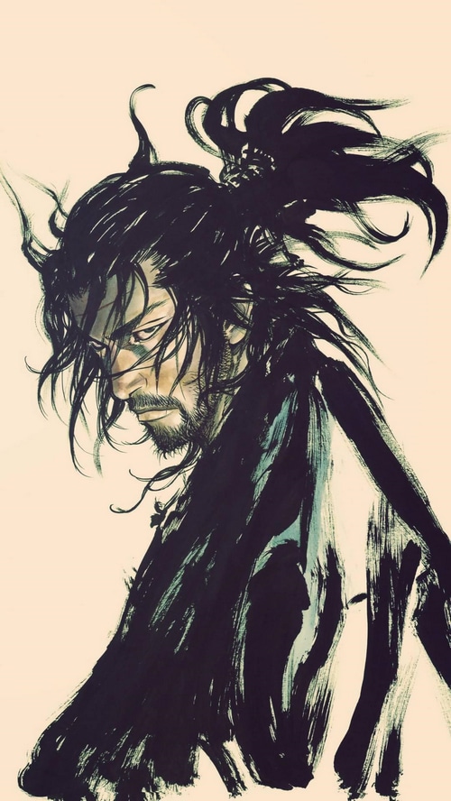 Miyamoto Musashi from Vagabond anime