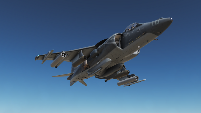 AV-8B Harrier II in Digital Combat Simulator