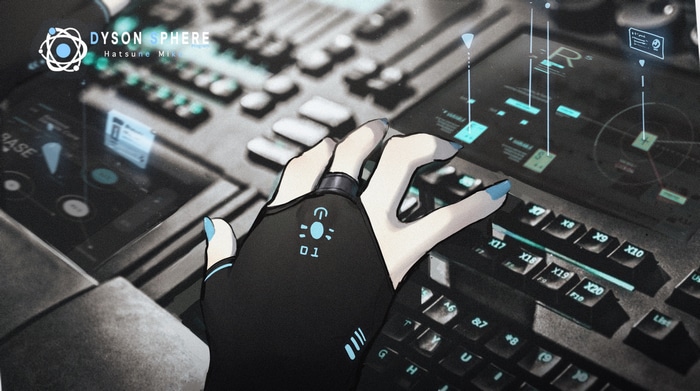 Hatsune Miku Operating A Futuristic Console Hd Wallpaper | Rare Gallery