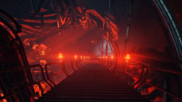 The Ascent cyberpunk screenshot