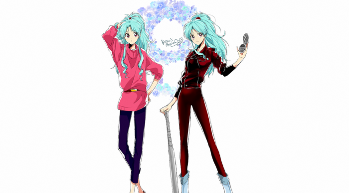Yu Yu Hakusho characters with cyan hair