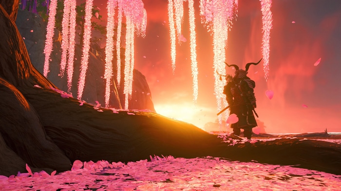 Ghost of Tsushima 4K screenshot with Jin Sakai