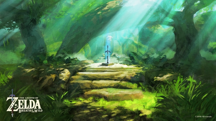 The Legend of Zelda: Breath of the Wild Master Sword