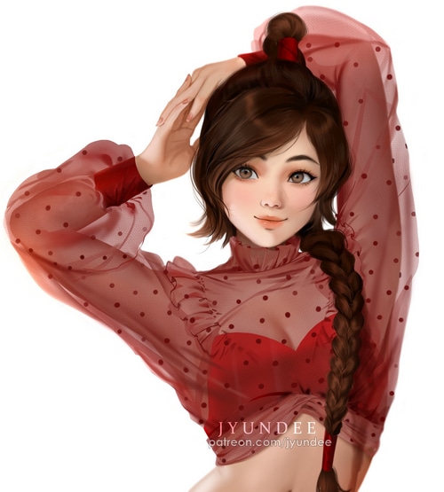 Ty Lee from Avatar: The Last Airbender artwork
