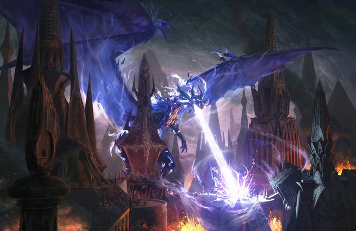 4K Dragon Fantasy Art