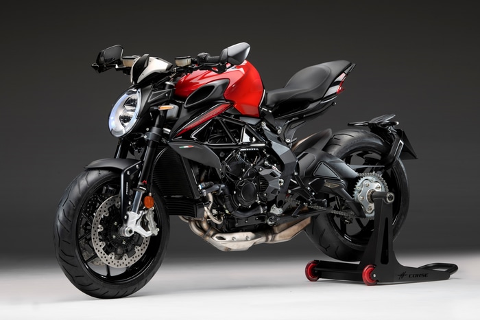 4K MV Agusta Motorcycle on Stand