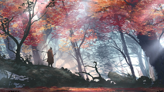 4K Sekiro: Shadows Die Twice Forest Scene