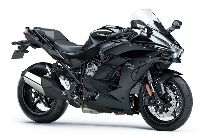 4K Kawasaki Ninja Motorcycle on White Background