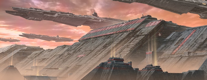 4K science fiction futuristic spaceships